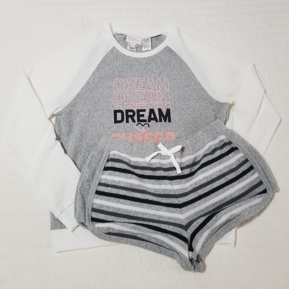BCBGirls 2 Piece Dream Chaser PJ set Sz L 14/16